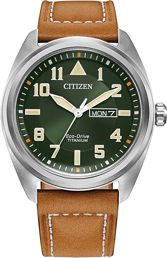 Amazon.com: Citizen Men's Eco-Drive Weekender Garrison Field Watch