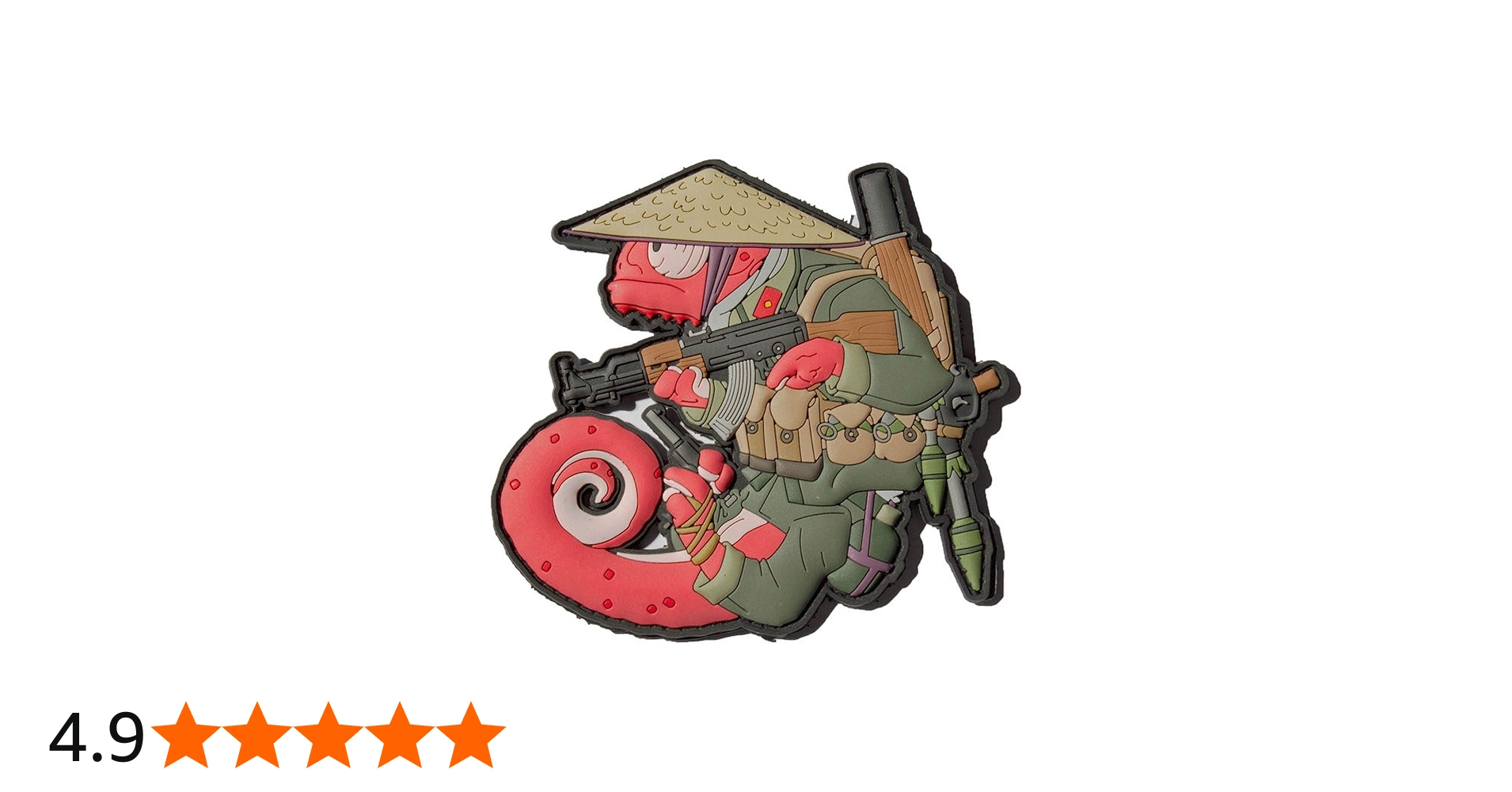 Amazon.co.jp: Patchlab カメレオン ベトコン ベトナム戦争 チャーリー