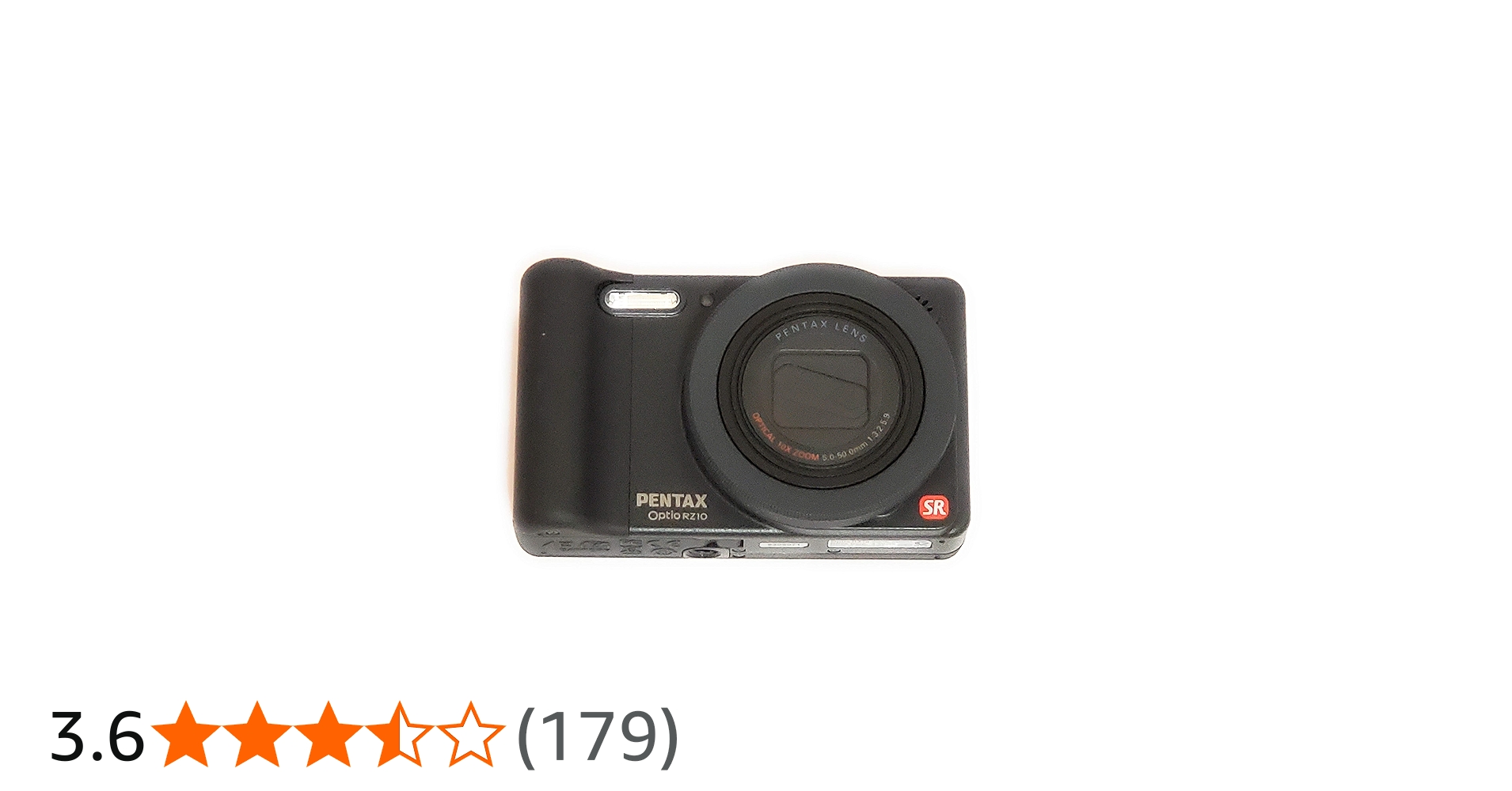 Amazon | PENTAX デジタルカメラ Optio RZ10 クラシックブラック 1400