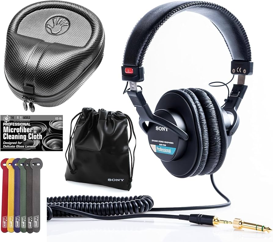 Amazon.com: Sony MDR-7506 Professional Headphones with Slappa Hard