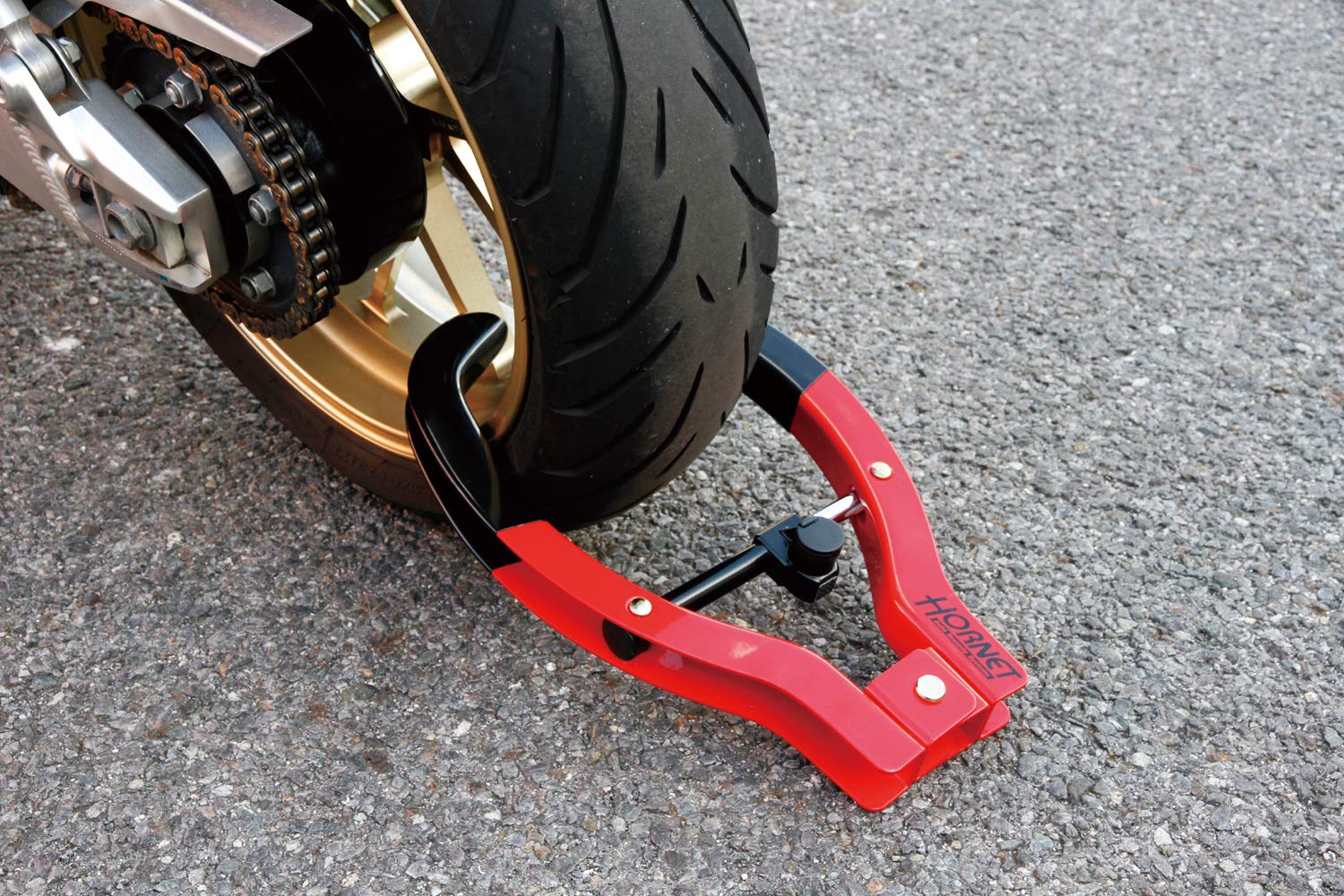 Amazon | 加藤電機 ホーネット(HORNET) カーセキュリティ タイヤロック