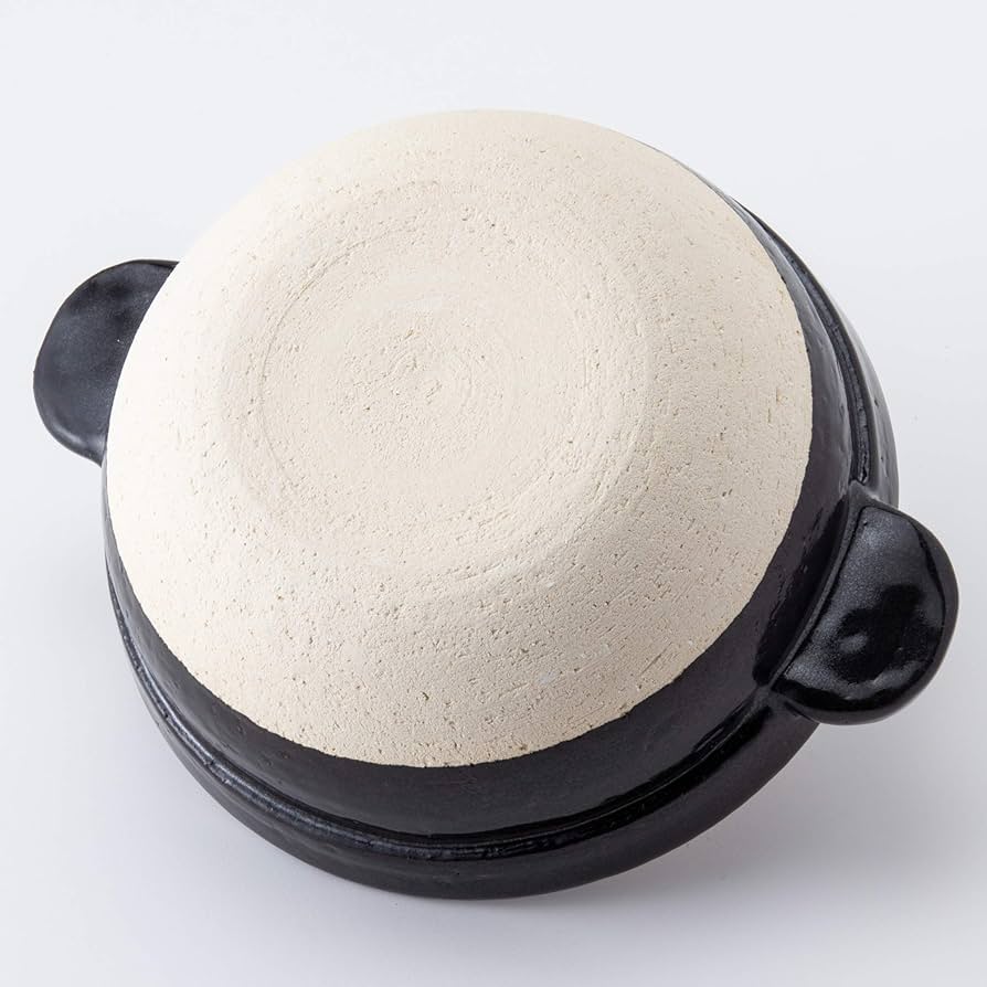 Amazon｜長谷園 土鍋 ご飯鍋 かまどさん 二合炊 21 cm 直火 専用 黒