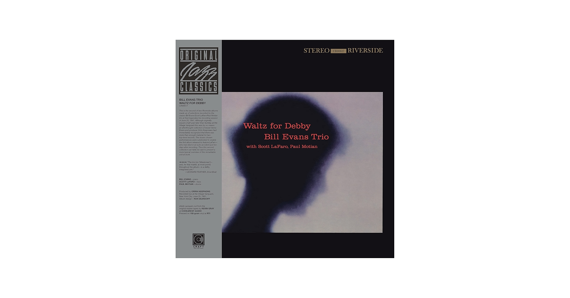 Amazon.com: Waltz for Debby (Original Jazz Classics Series)[180g