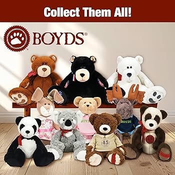 Amazon.com: Enesco Boyds Bears 45th Anniversary Marshall Moxley