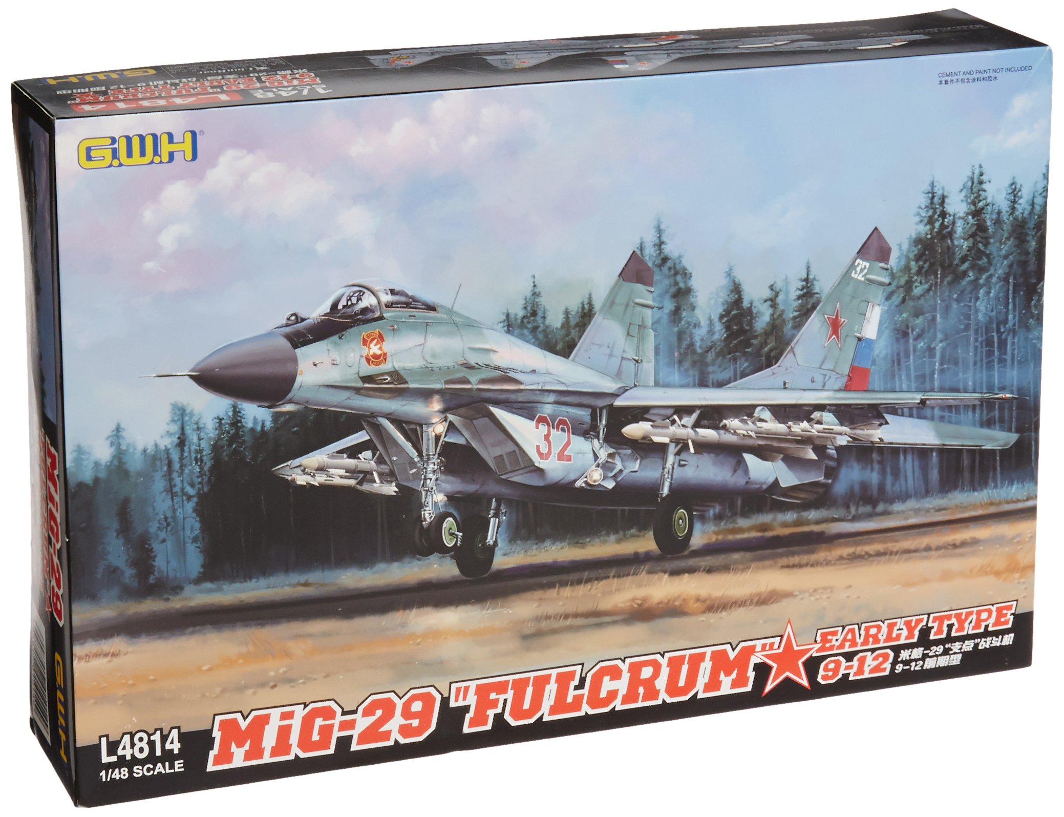 Amazon.com: Great Wall Hobby MiG-29 9-12 