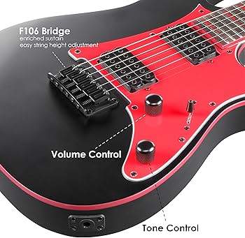 Amazon.com: Ibanez GRG131DX - Black Flat : Musical Instruments