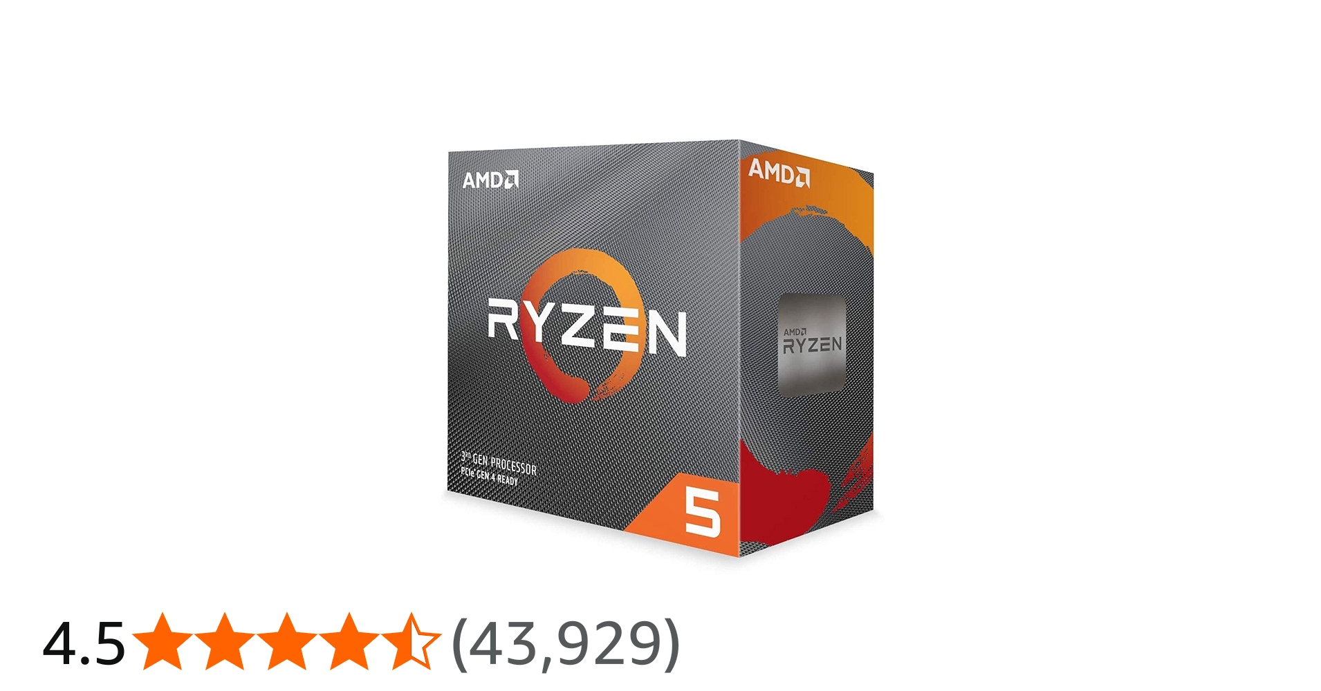 Amazon | AMD Ryzen 5 3600 with Wraith Stealth cooler 3.6GHz 6コア