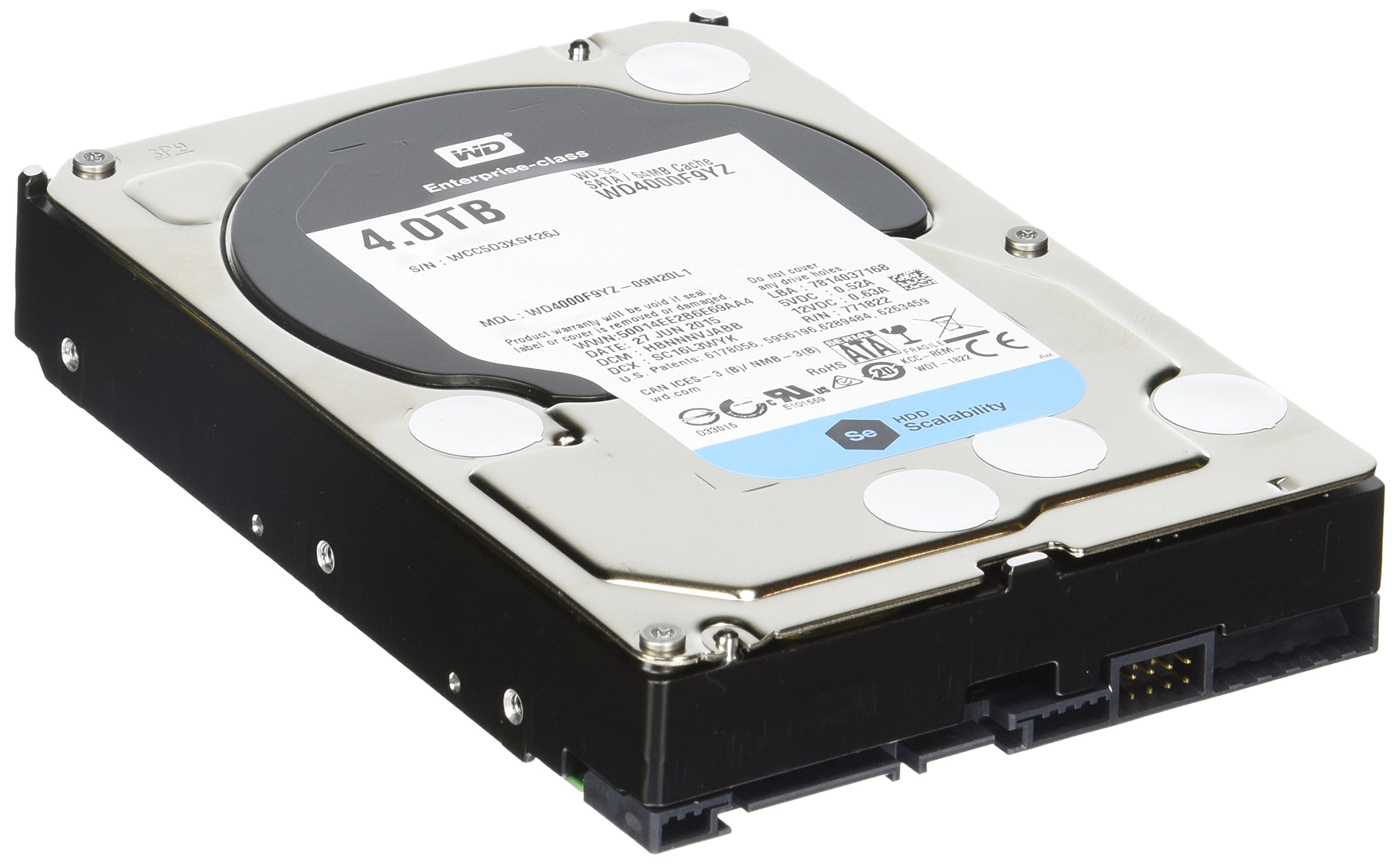 Amazon.com: WD SE 4TB Datacenter Hard Disk Drive - 7200 RPM SATA 6