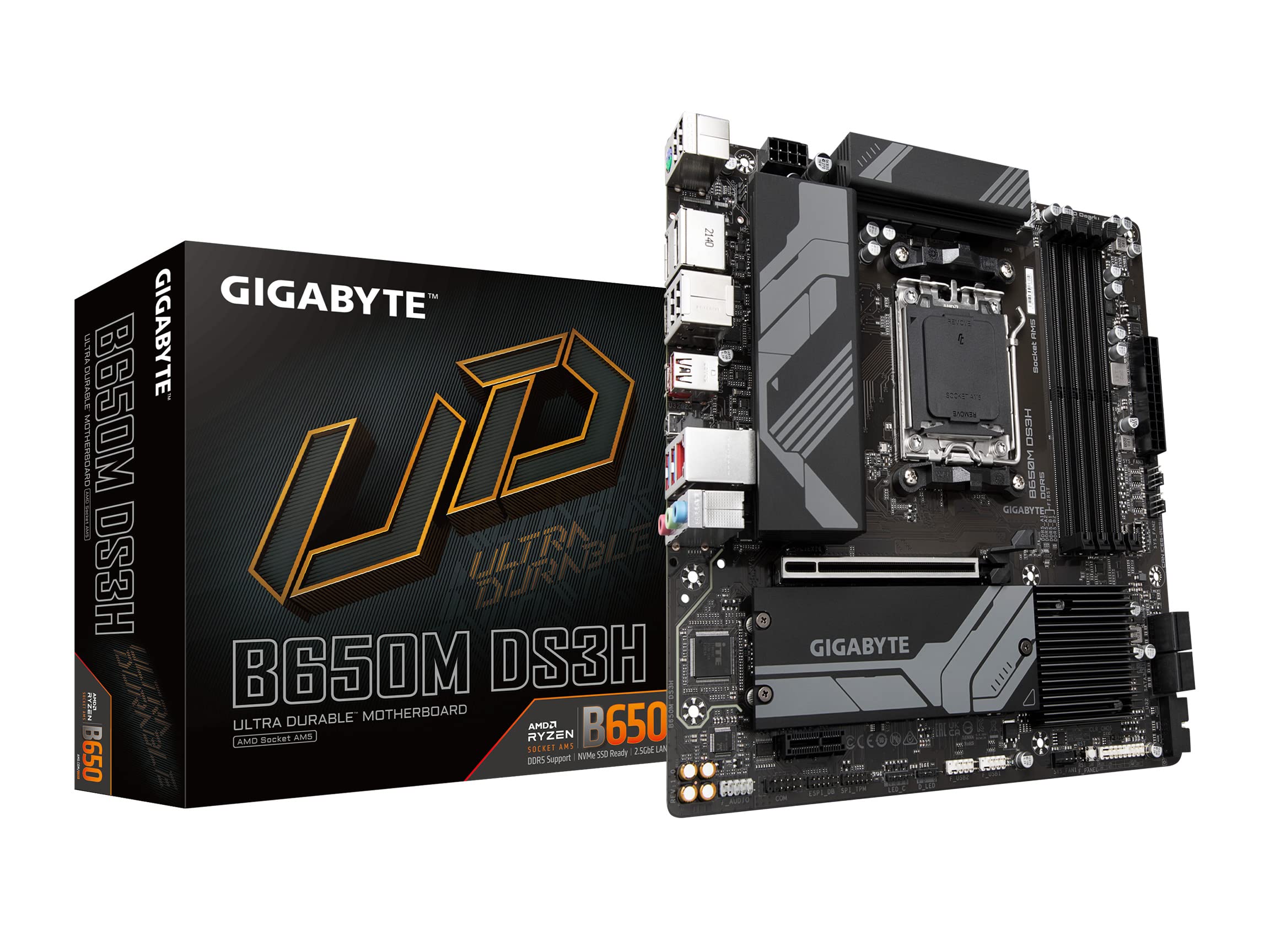 Amazon | GIGABYTE B650M DS3H マザーボード Micro-ATX [AMD B650