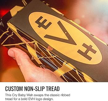 Amazon.com: Jim Dunlop Cry Baby EVH Wah : Musical Instruments