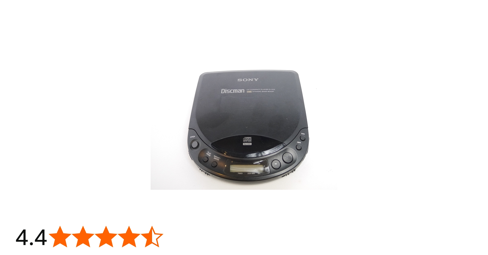 Amazon | SONY ソニー D-223 ブラック Discman ディスクマン CD