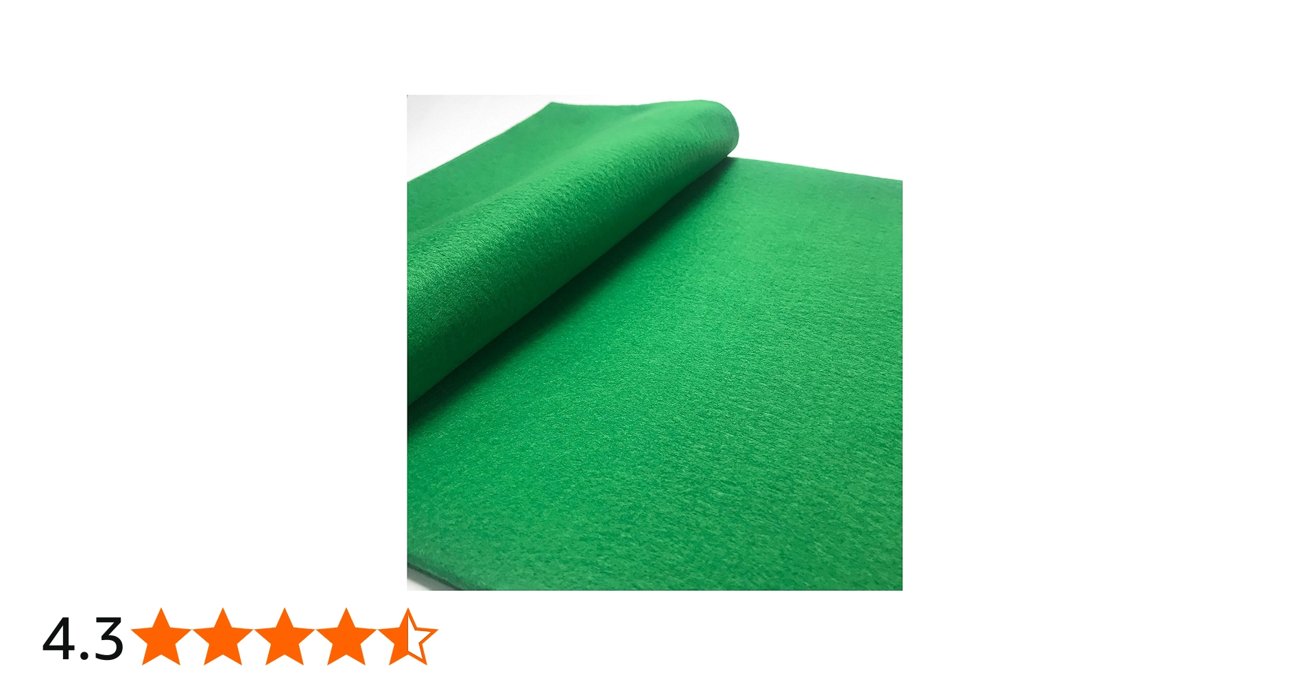 Amazon | フェルト 生地 柔らかいタイプ 無地 不織布 厚み1.4mm DIY