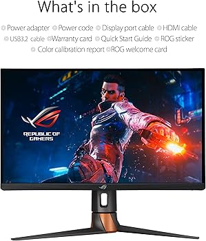 Amazon.co.jp: ASUS ゲーミングモニター ROG Swift PG27AQN 27インチ