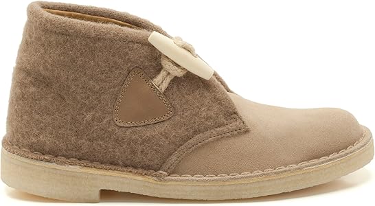 Amazon.com | Clarks Originals Women's Duffle Desert Boots, Beige