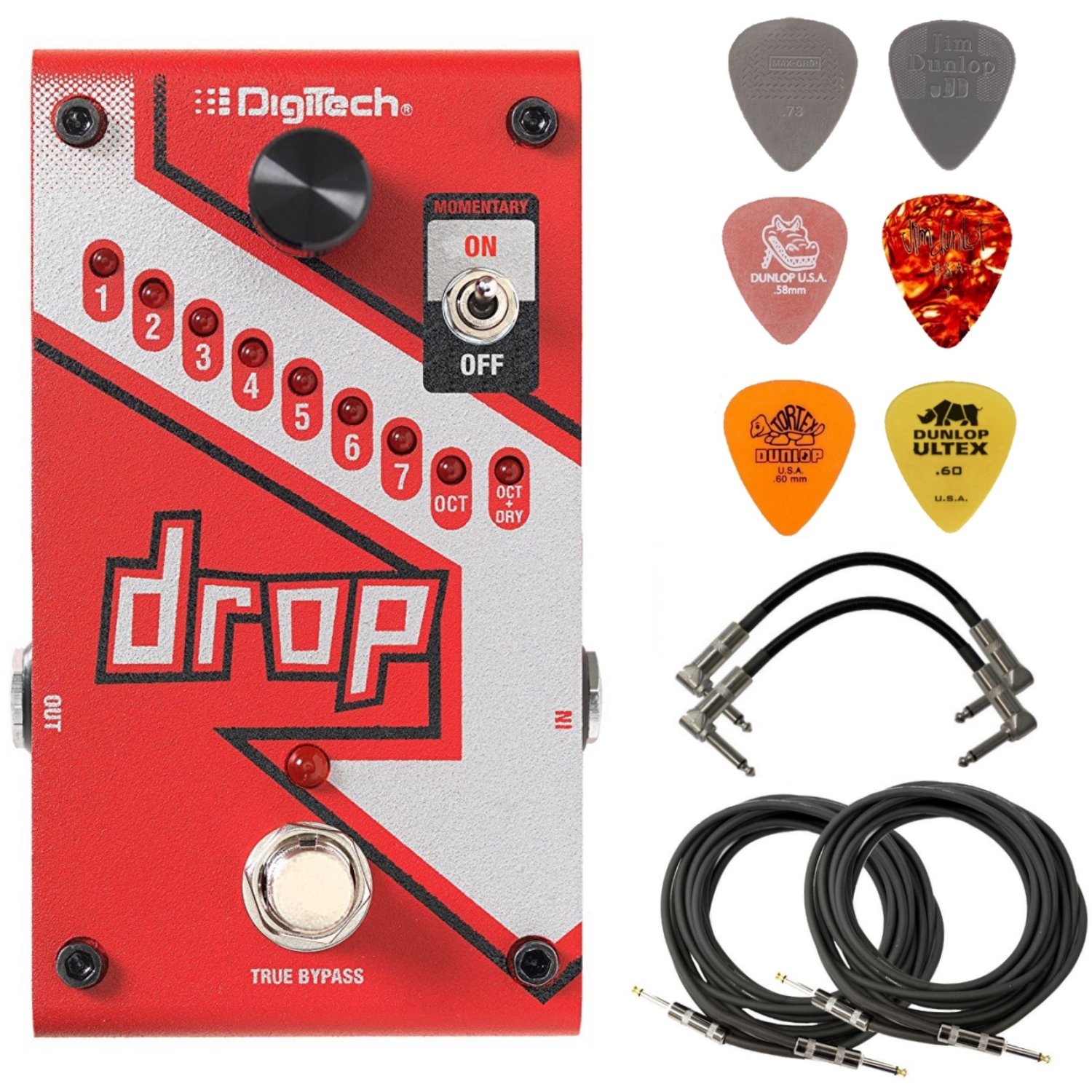 Amazon.com: Digitech DROP Polyphonic Drop Tune Pitch-Shifter Pedal