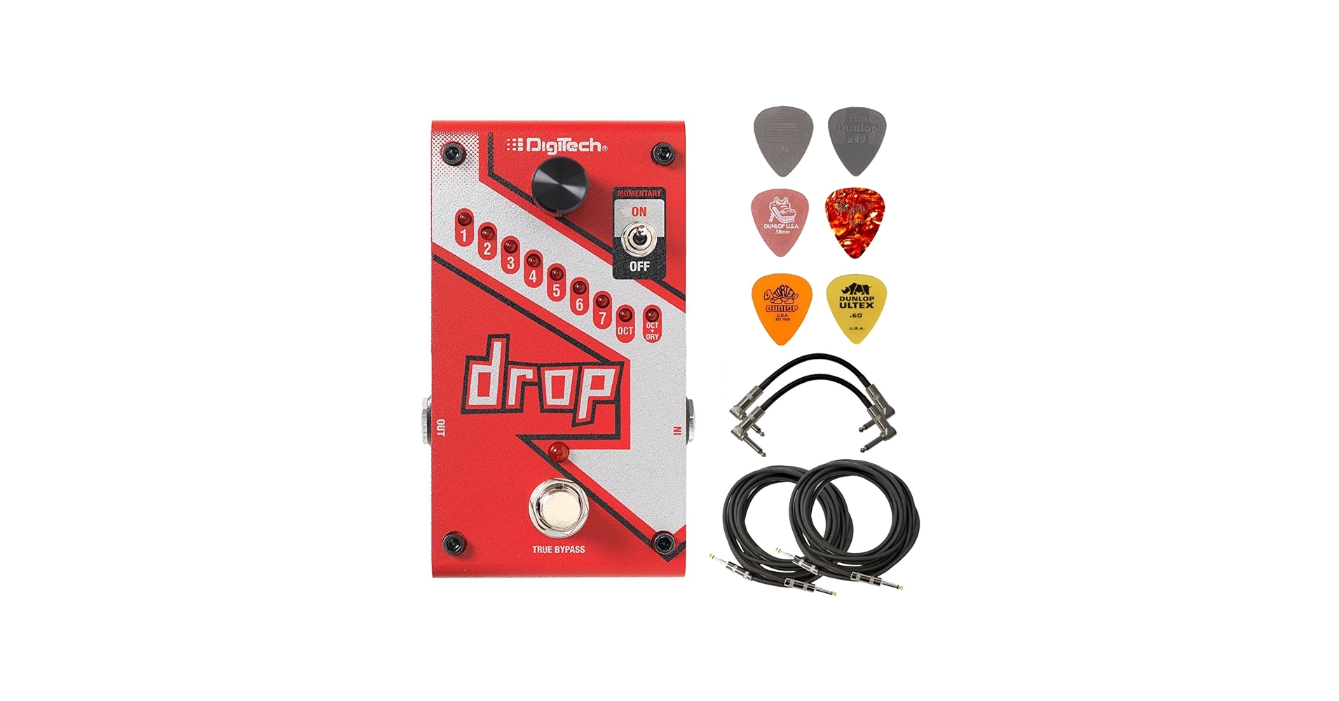 Amazon.com: Digitech DROP Polyphonic Drop Tune Pitch-Shifter Pedal