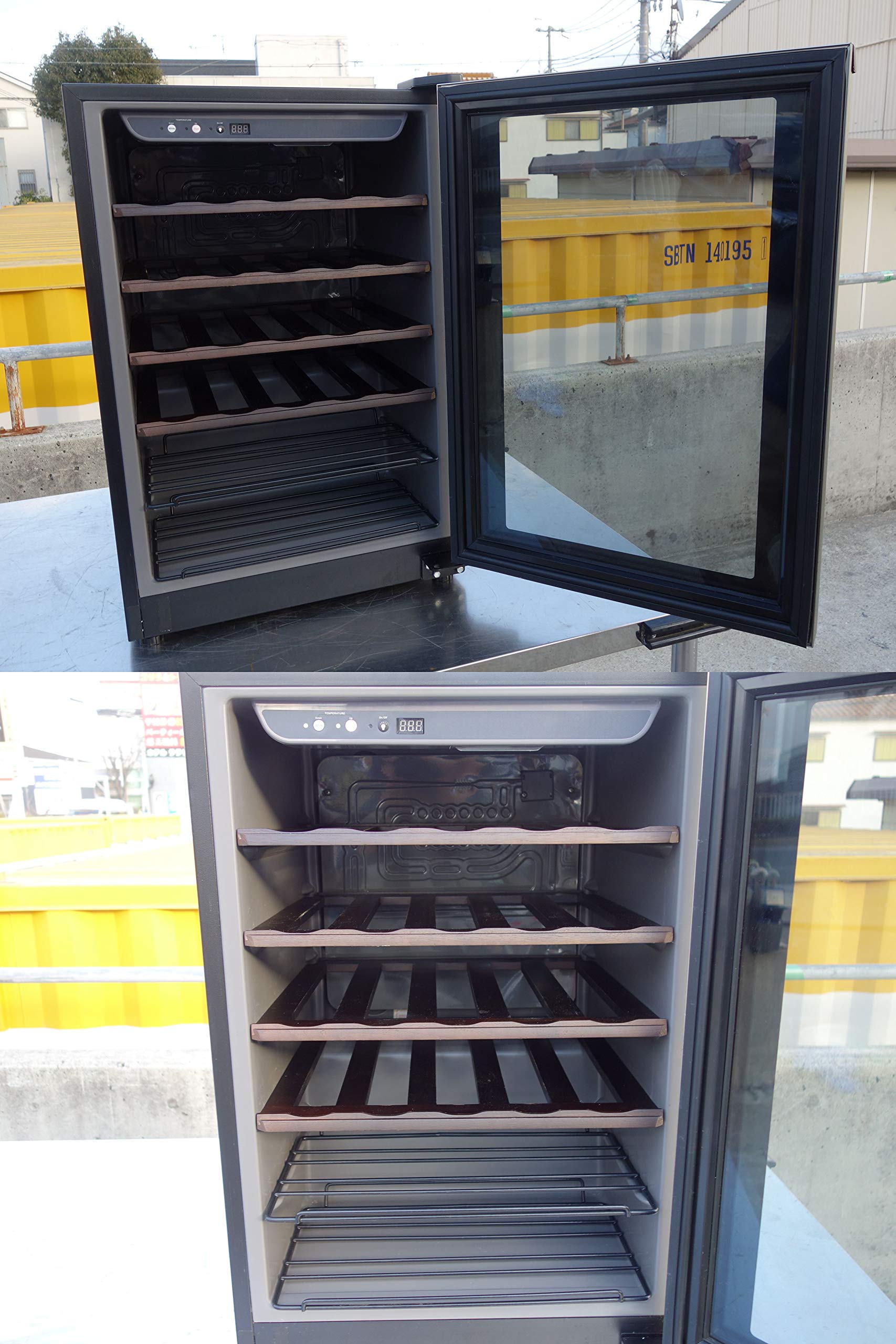 Amazon.co.jp: FJC-85G(BK) ブラック(26本収納ワインセラー) : ホーム