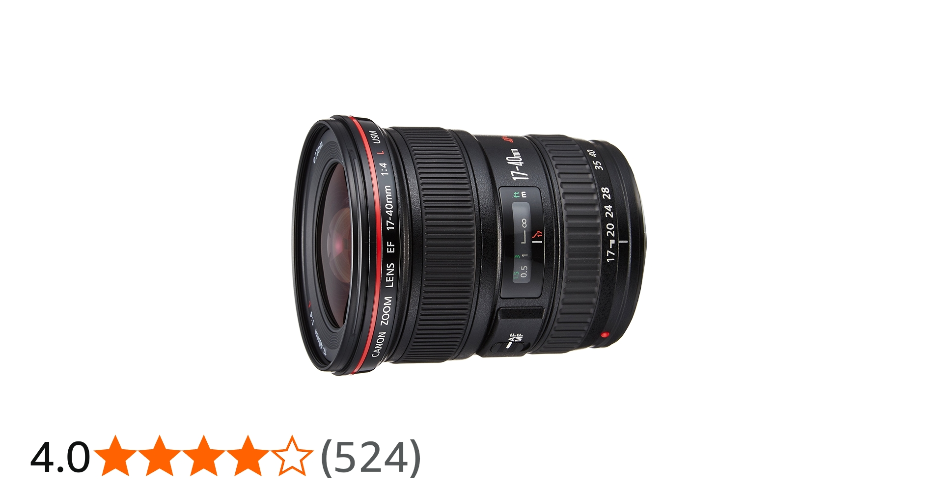Amazon.co.jp: Canon 広角ズームレンズ EF17-40mm F4L USM フルサイズ