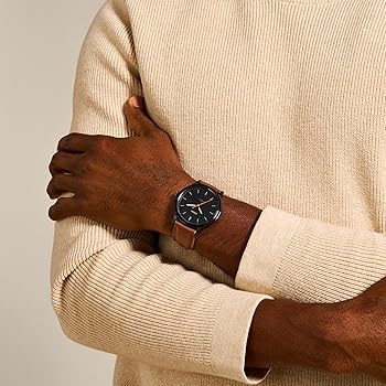 Amazon.com: Fossil Men's Minimalist Quartz Stainless Steel and