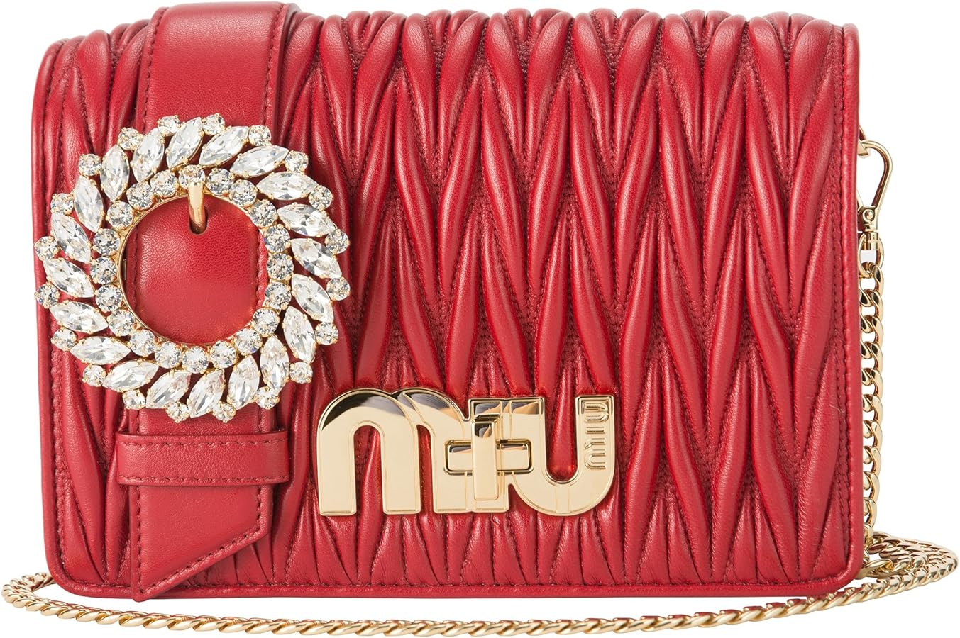 Amazon | [ミュウミュウ] MIU MIU ショルダーバッグ 5BF068 N88 F068Z