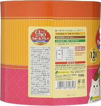 Amazon.co.jp: チャオ (CIAO) ちゅ~るグルメ とりささみ海鮮バラエティ