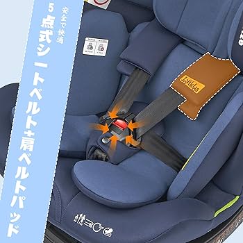 Amazon | Jovikids チャイルドシート ISOFIX、 0か月~12歳頃 360°回転