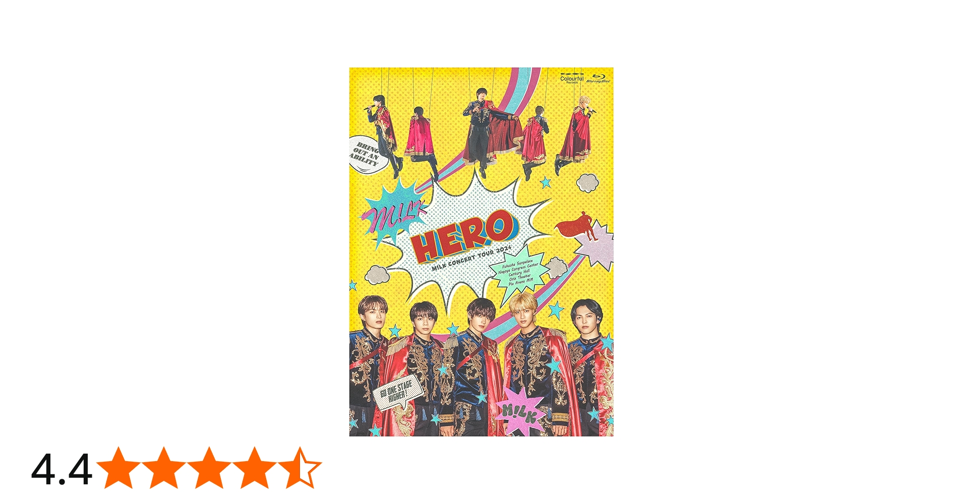 Amazon.co.jp: M!LK CONCERT TOUR 2024 「HERO」 [通常盤] [Blu-ray