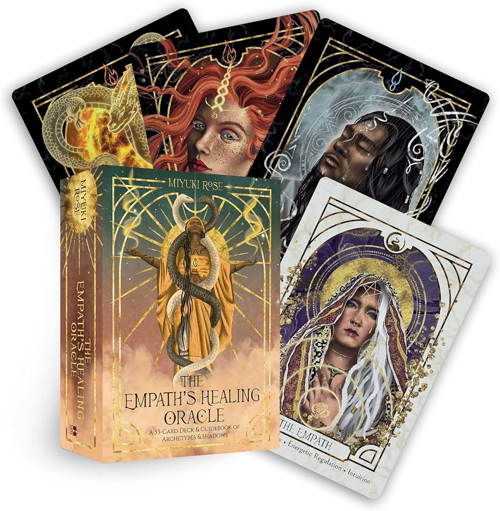 The Empath's Healing Oracle: A 53-Card Deck & Guidebook of