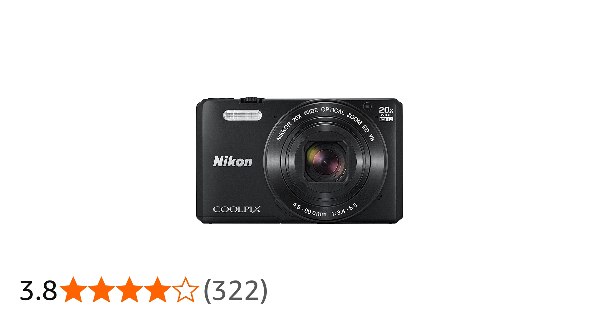Amazon | Nikon デジタルカメラ COOLPIX S7000 ブラック S7000BK