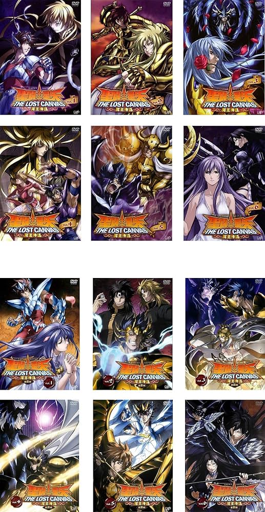 Amazon.co.jp: 聖闘士星矢 THE LOST CANVAS 冥王神話 全6巻 + 第2章 全