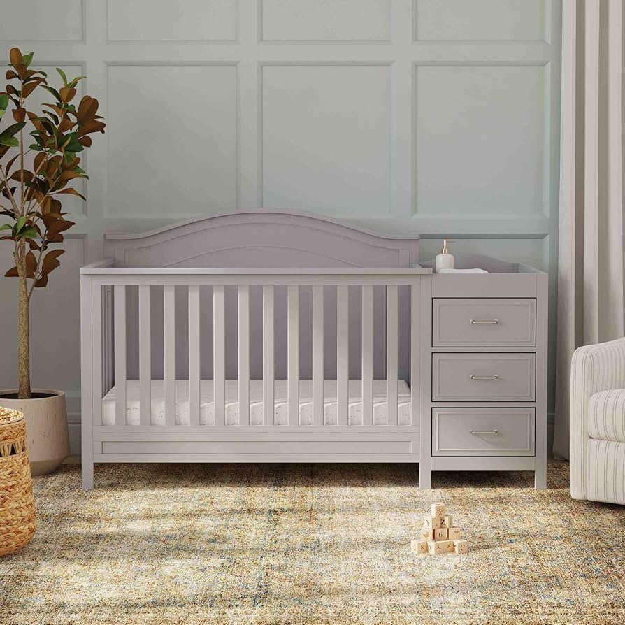Amazon.com: Davinci Charlie 4-in-1 Convertible Baby Crib w