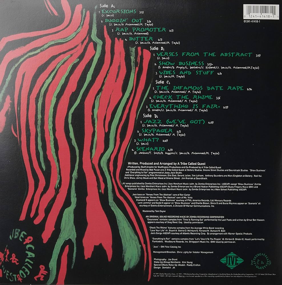 A Tribe Called Quest - The Low End Theory - Amazon.com Music