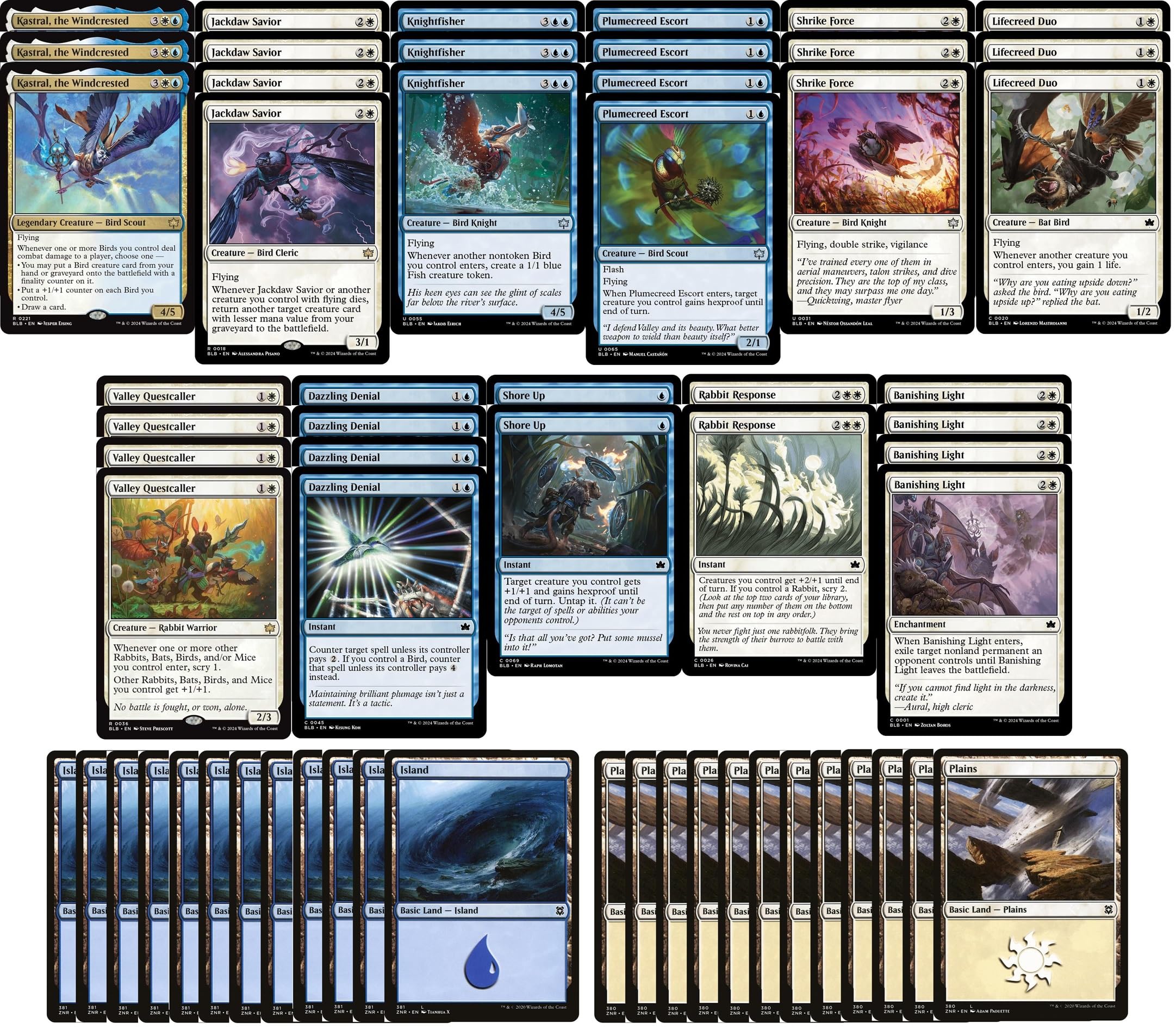 Amazon.com: Elite Bird MTG Deck - Azorius Blue White - Modern