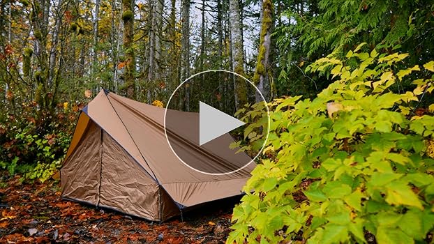 Amazon.co.jp: POMOLY CHALET 70 Pro ロッジ型テント 2人用 煙突穴付き
