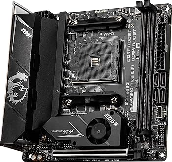Amazon.com: MSI MPG B550I Gaming Edge WiFi Gaming Motherboard (AMD