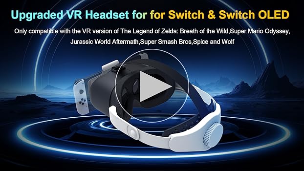 Amazon.com: Upgraded VR Headset for Nintendo Switch, Switch OLED