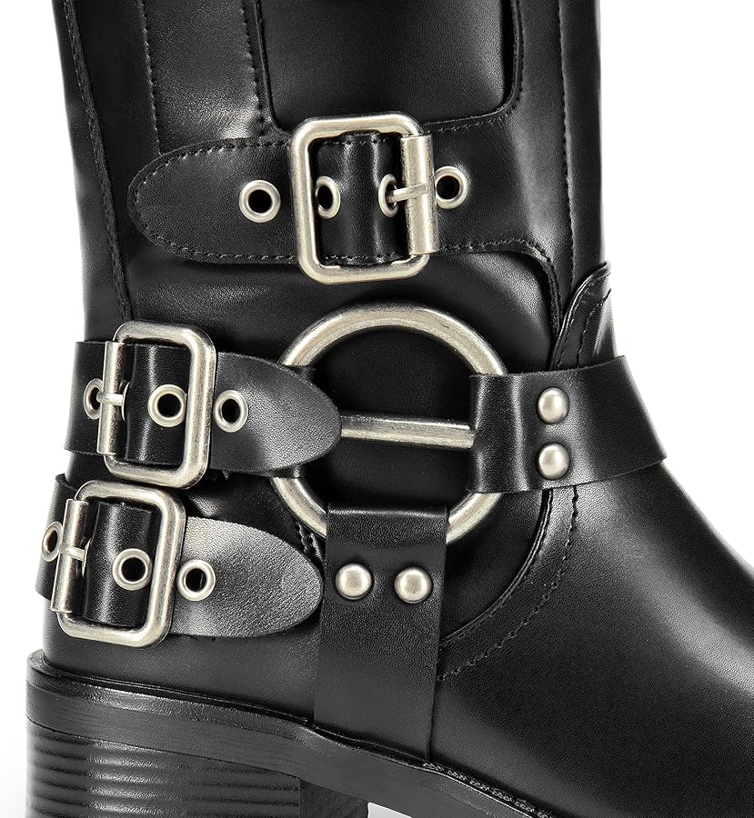 Amazon.com | DREAM PAIRS Women's Knee High Riding Boots Side