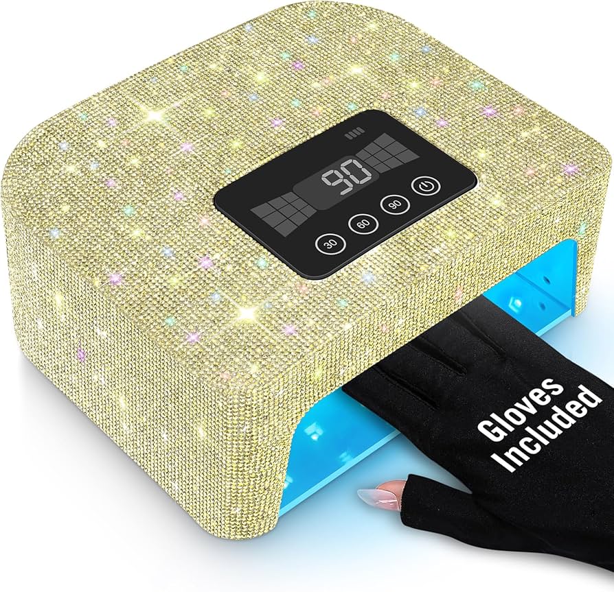 Amazon | コードレスUVネイルランプ 120W 充電式UVライト ジェルネイル