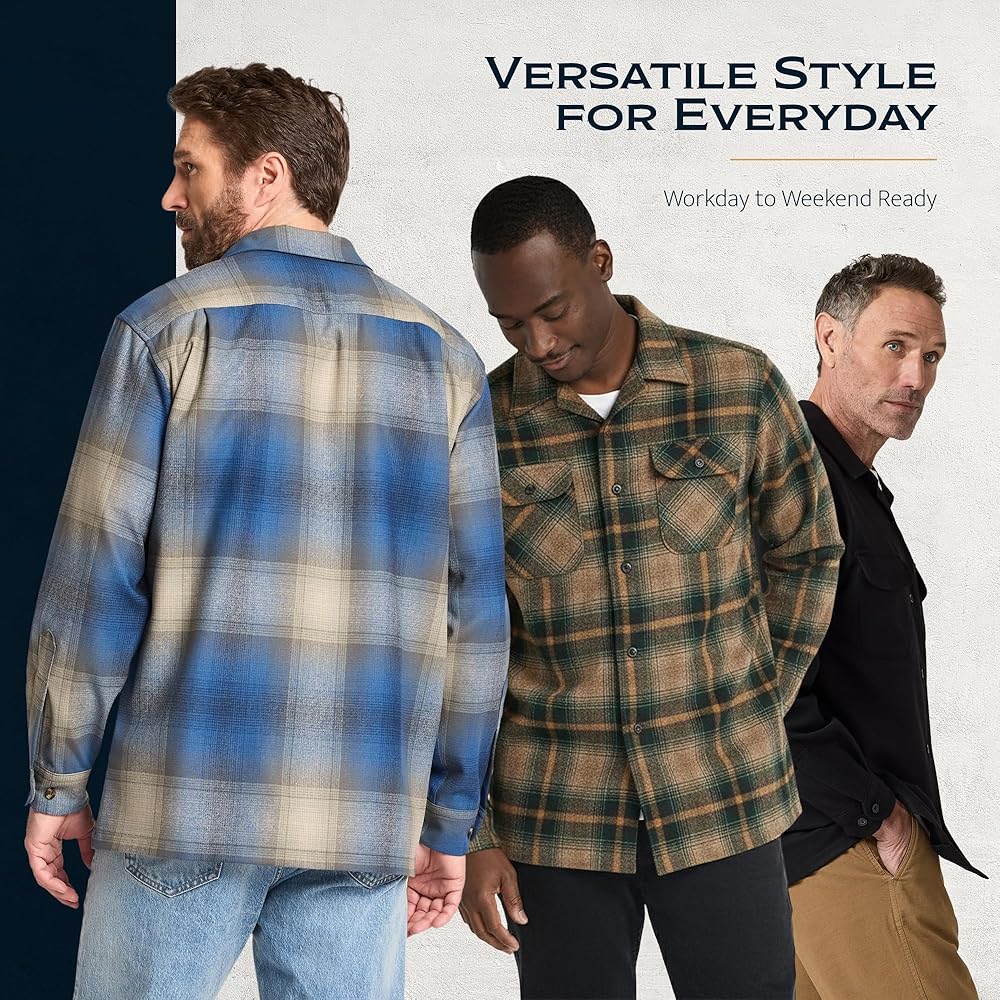 Amazon.co.jp: Pendleton ボードシャツ 長袖 クラシックフィット