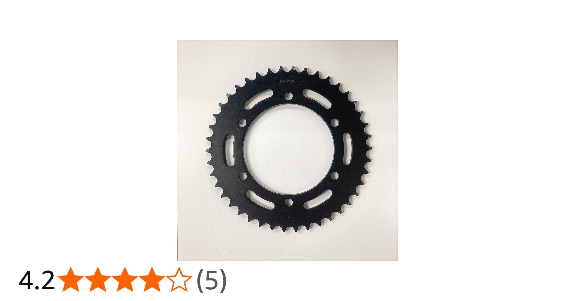 Amazon | サンスター(SUNSTAR) リアスプロケット スチール 525-42T