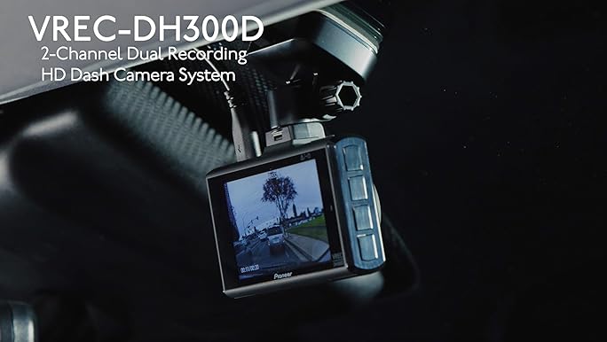 Amazon.com: Pioneer VREC-DH300D 2-Channel Dual Recording 1440p