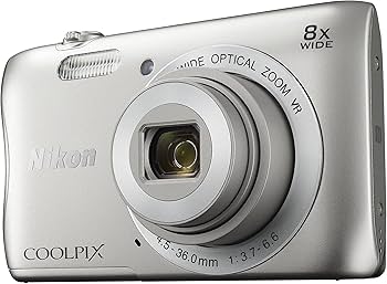 Amazon.co.jp: Nikon デジタルカメラ COOLPIX S3700 シルバー 光学8倍