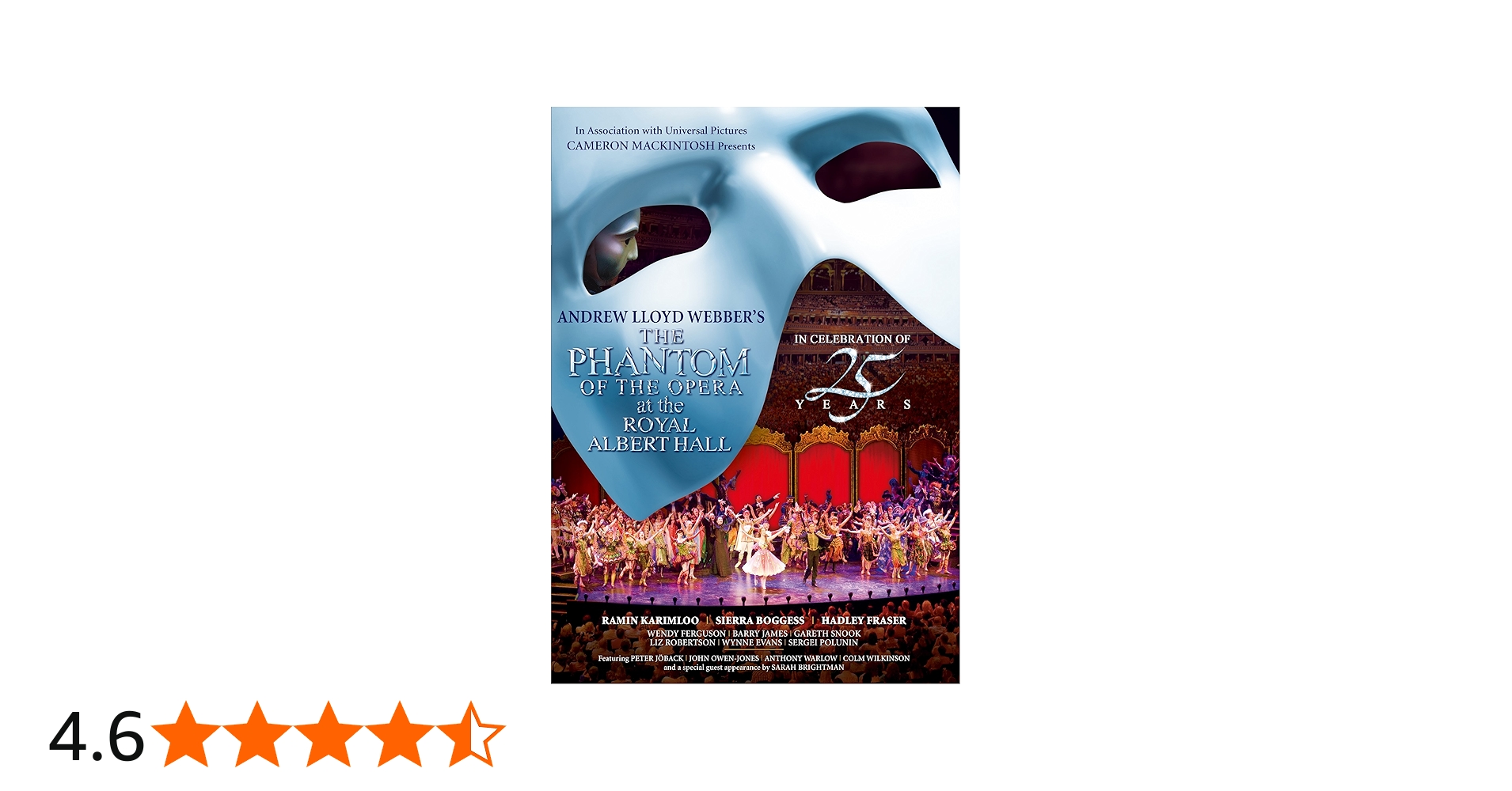 Amazon.co.jp: オペラ座の怪人 25周年記念公演 in ロンドン [DVD
