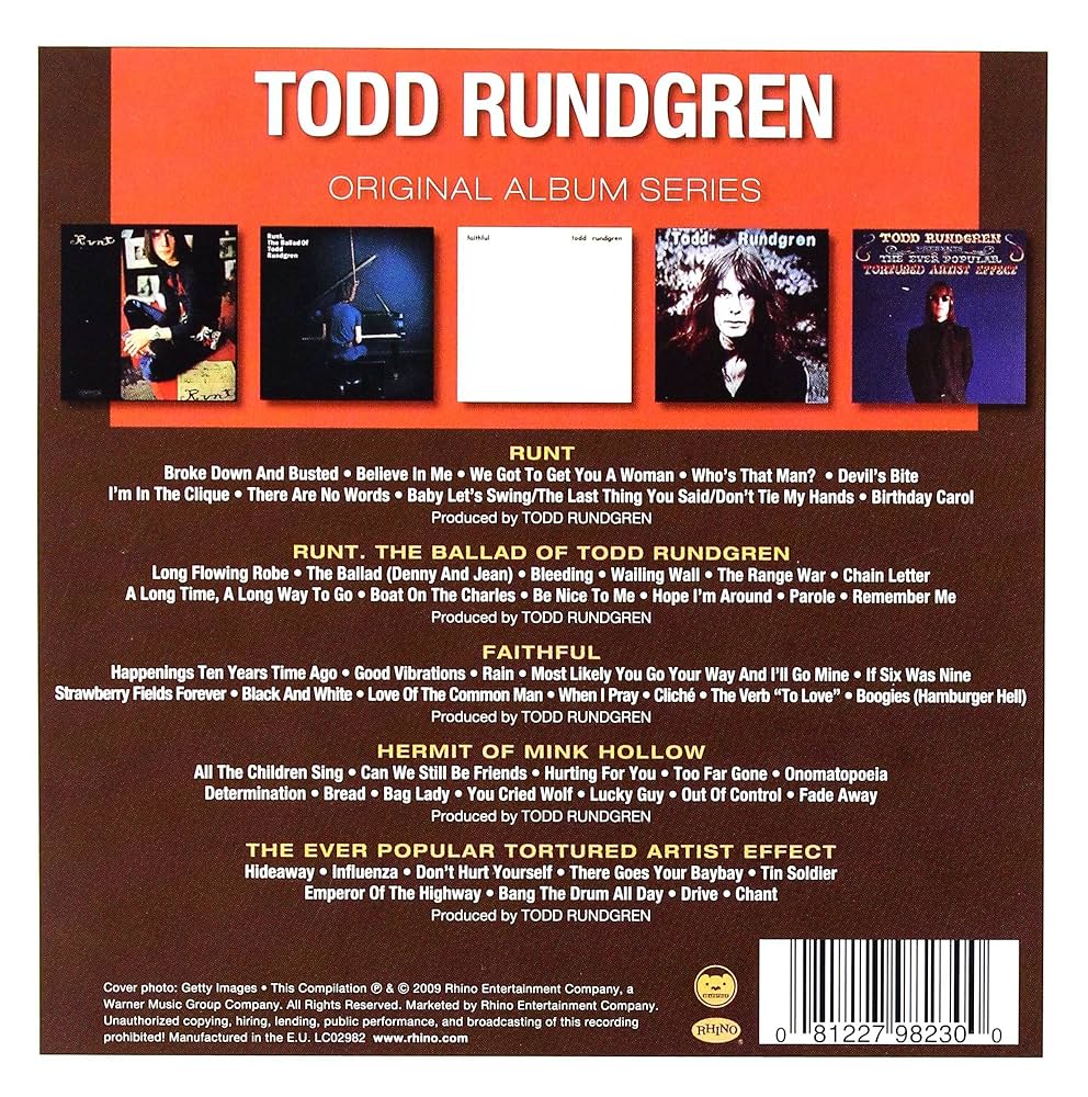 Amazon.co.jp: Todd Rundgren (Original Album Classics): ミュージック