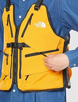 Amazon.co.jp: [ザノースフェイス] ギアメッシュベスト NP22231 収納