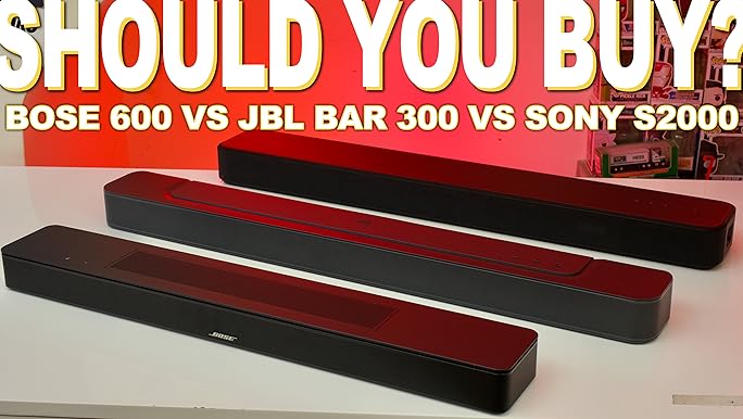 Amazon.com: Bose Smart Soundbar 600 with Dolby Atmos, Bluetooth