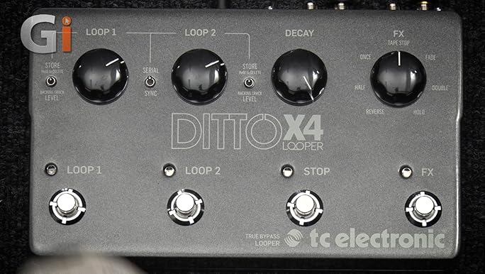 Amazon.com: TC Electronic DITTO X4 LOOPER Simple and Intuitive