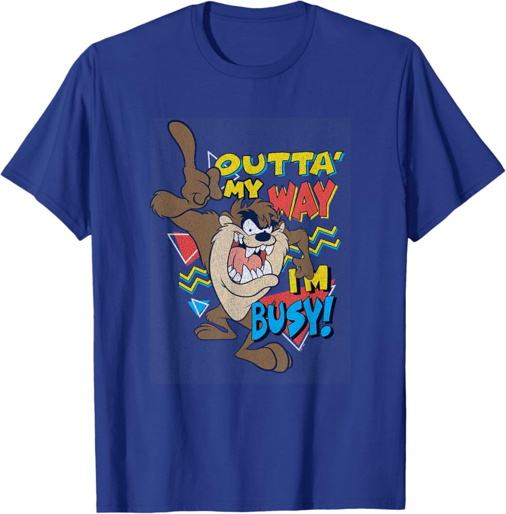 Amazon.com: Looney Tunes Tasmanian Devil Outta' My Way I'm Busy