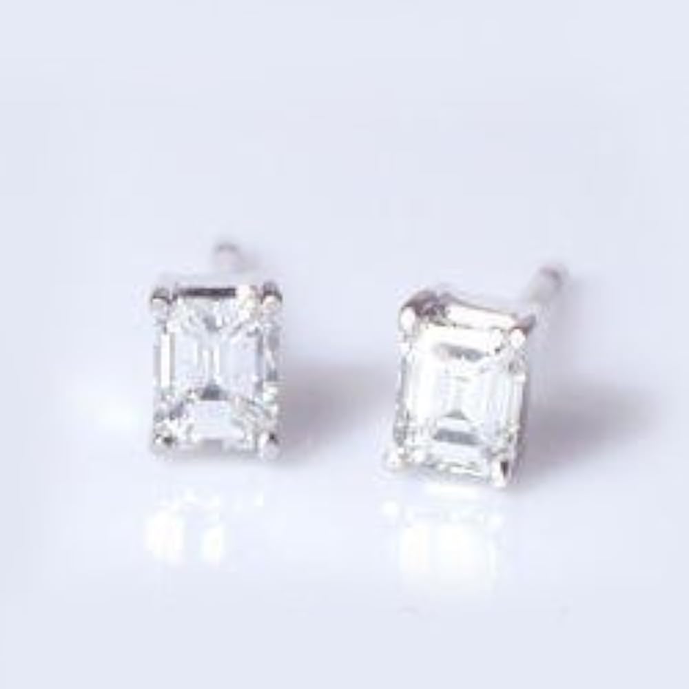 Amazon | [ラグジュエリー][Lugejewelry]pt900エメラルドカット