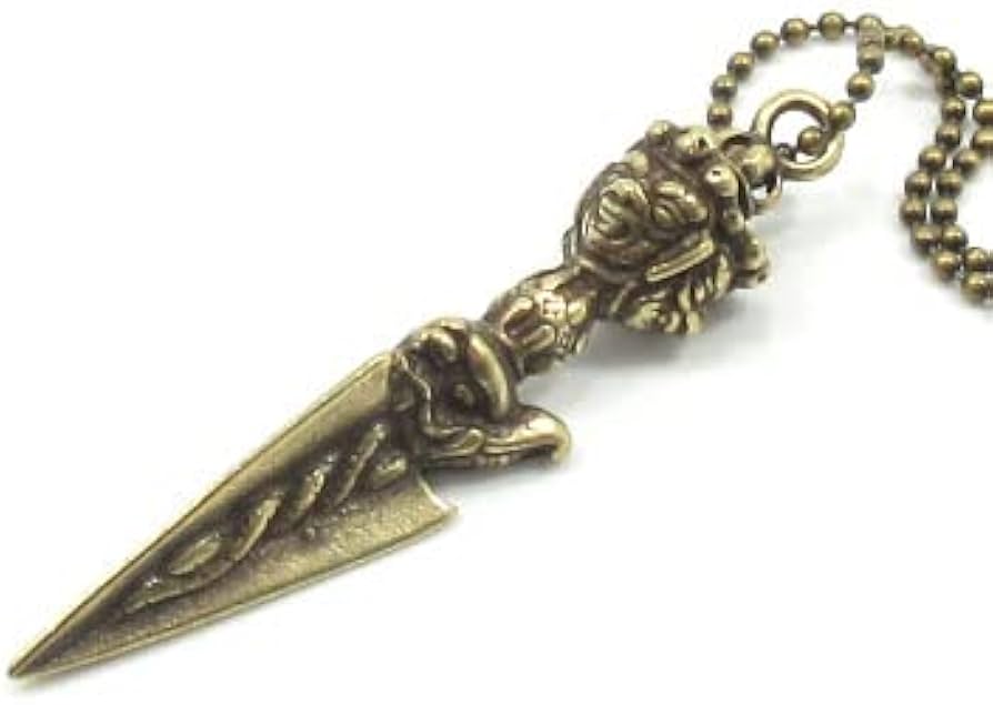 Amazon｜チベット密教 法具 プルパ 独鈷杵 ストラップ アクセサリー